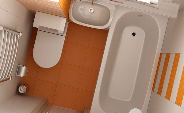 Дизайн маленькой ванной комнаты. фото 2016, современные идеи