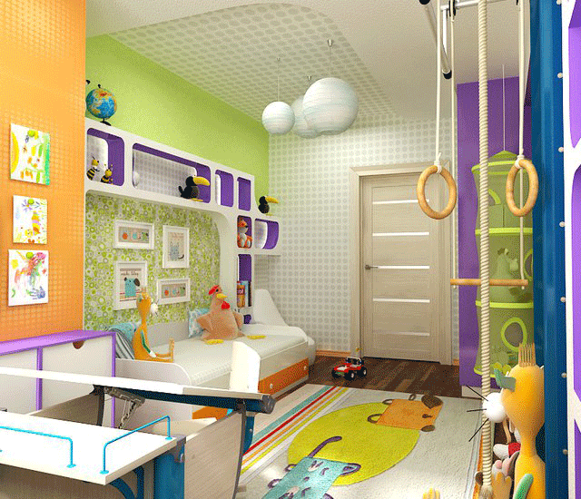 Дизайн детской комнаты. 5 отличных идей детской спальни для ребенка 4, 7, 8, 10 лет