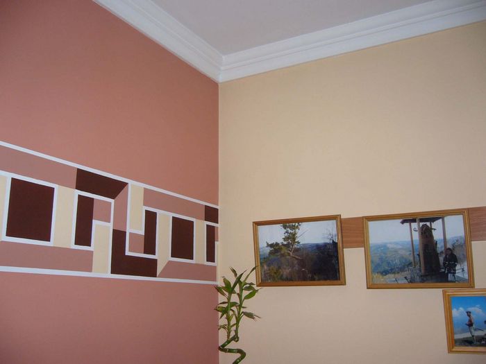 Творческий подход к окраске стен